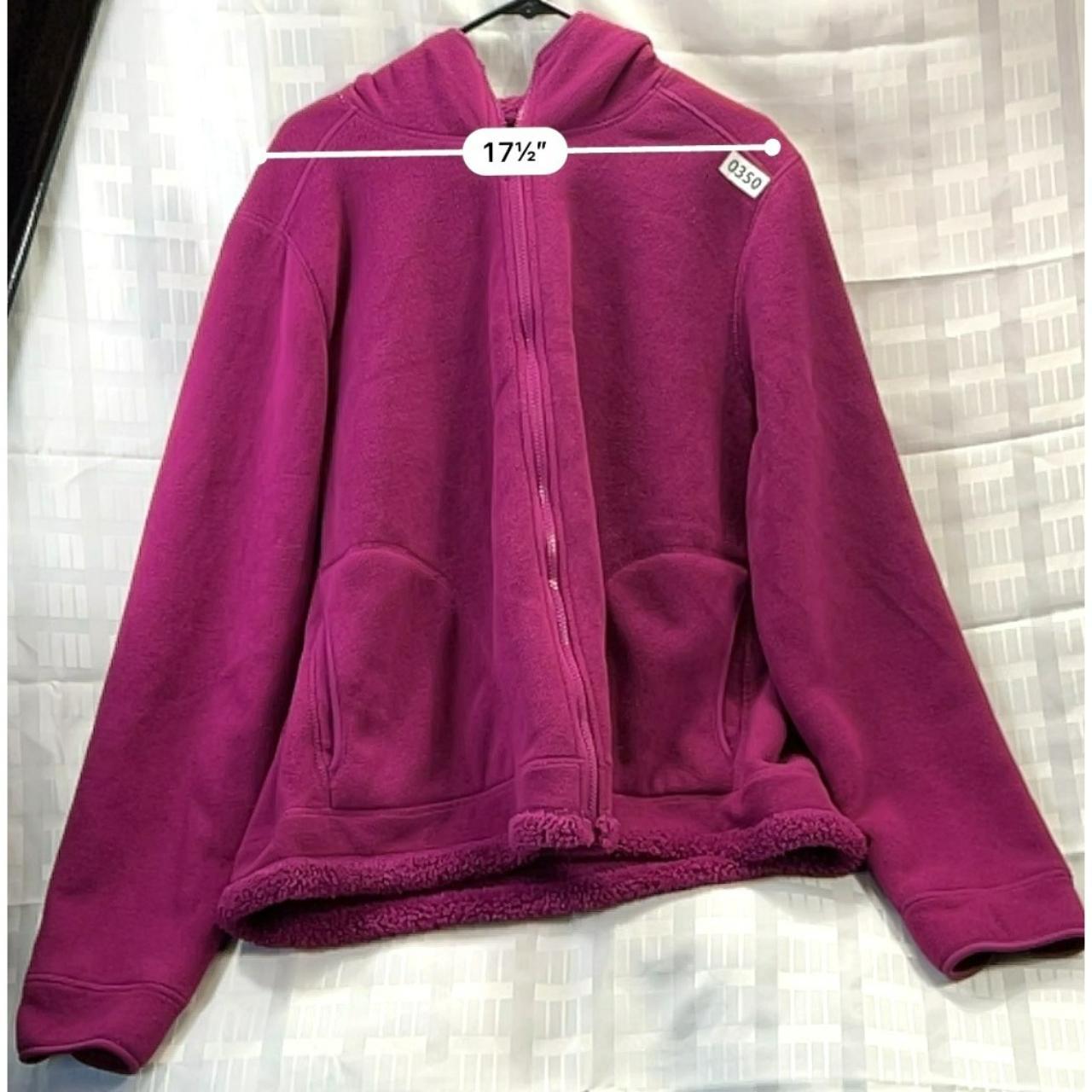 Faded Glory Women's Pink and Purple Coat | Depop