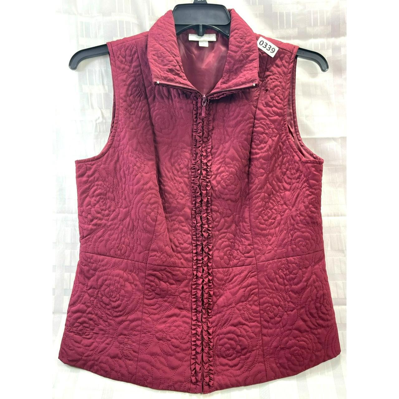 Men's Red Gilet | Depop