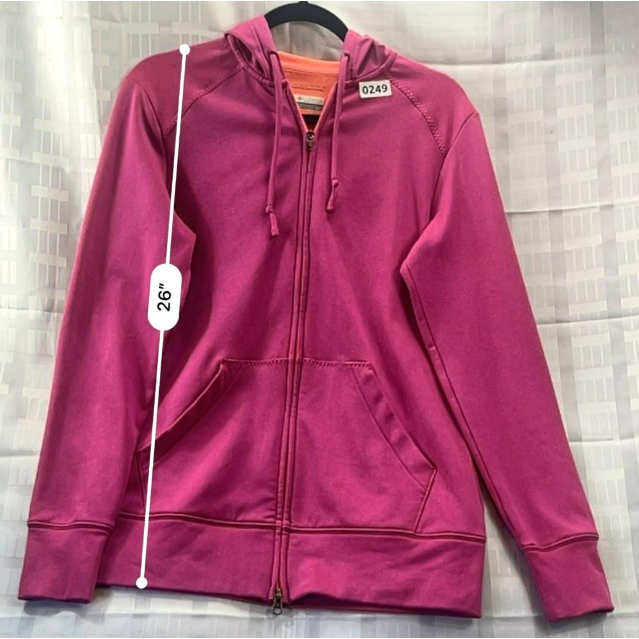 Columbia Sportswear Women's Pink and Purple Jumper | Depop