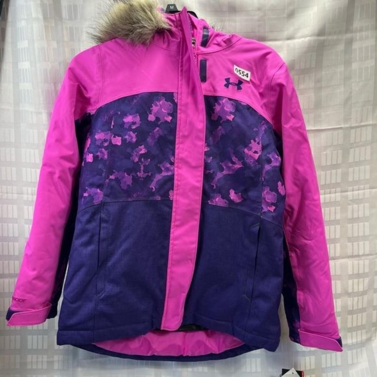 Under Armour Girls YLG Winter Jackets Color Pink... Depop