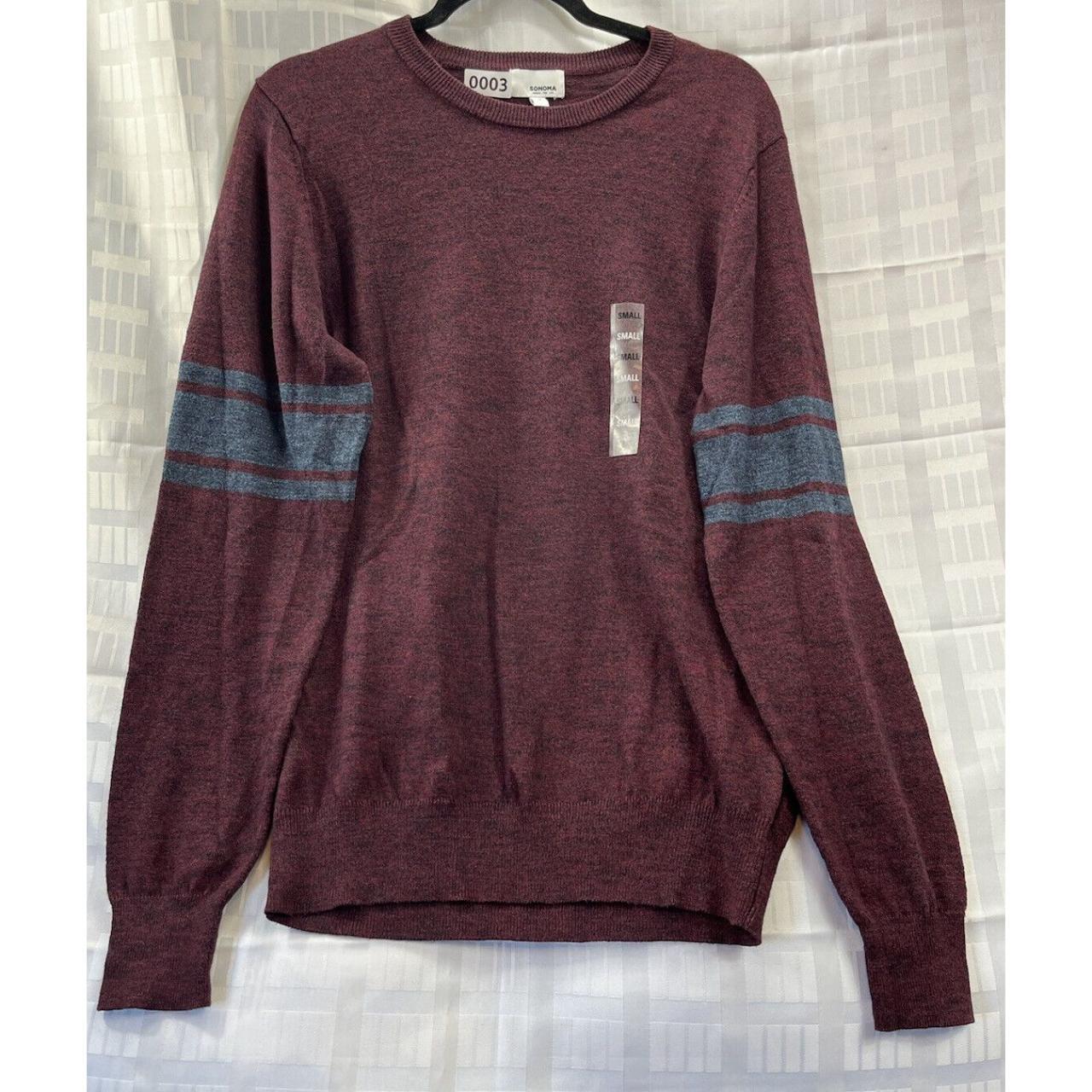 sonoma goods for life men long sleeve sweater Size S... - Depop