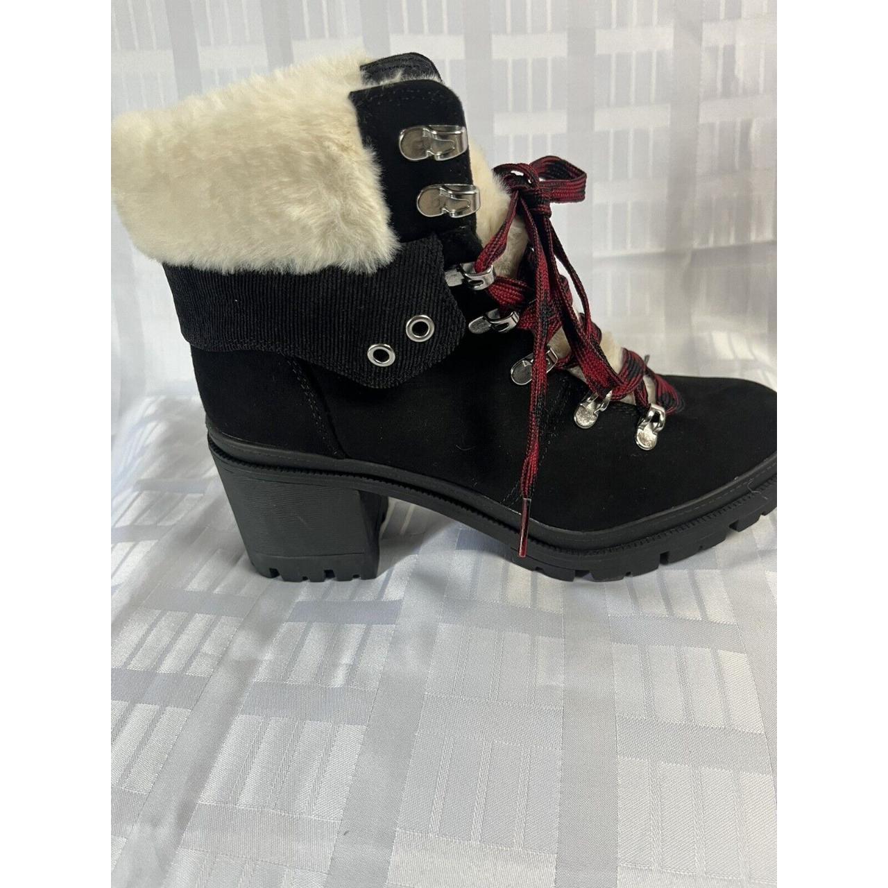 Jelly Pop Mission Hiker Boots Black Size 8... Depop