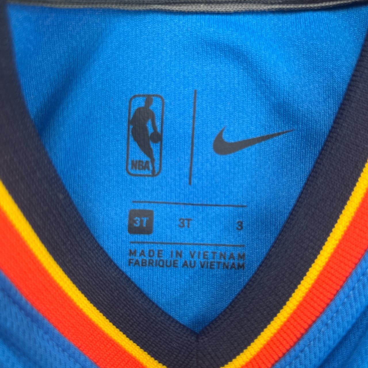 Nike Russell Westbrook Jersey Oklahoma City Thunder - Depop