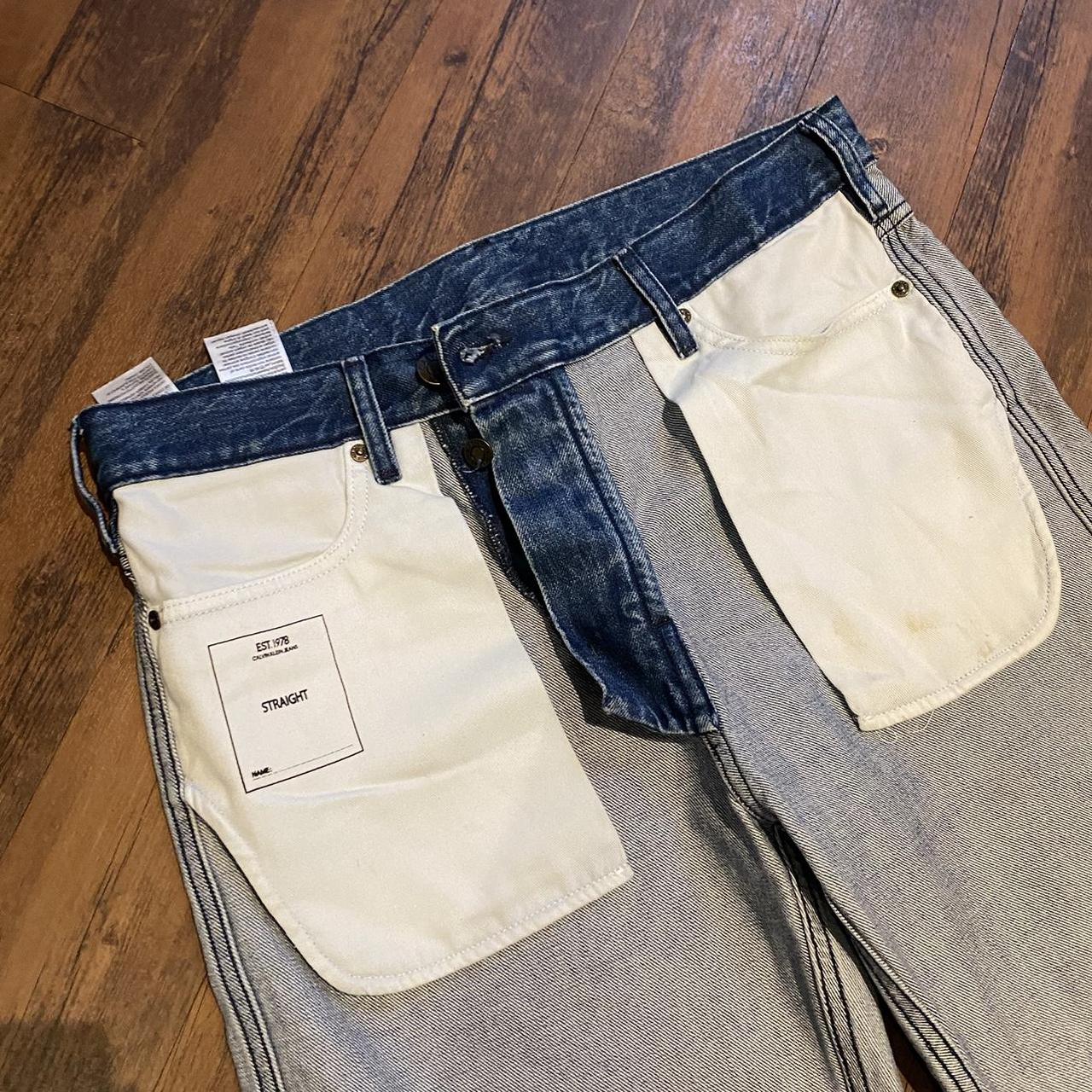 PENGEST Calvin Klein inside-out jeans - only selling... - Depop