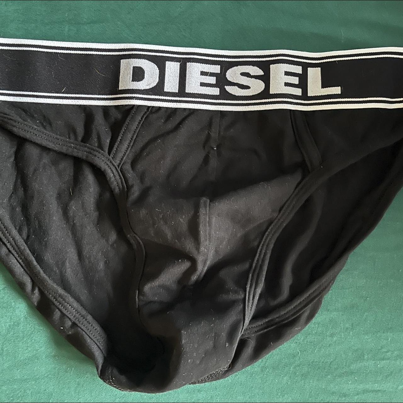 Diesel Men's Black Boxers-and-briefs | Depop