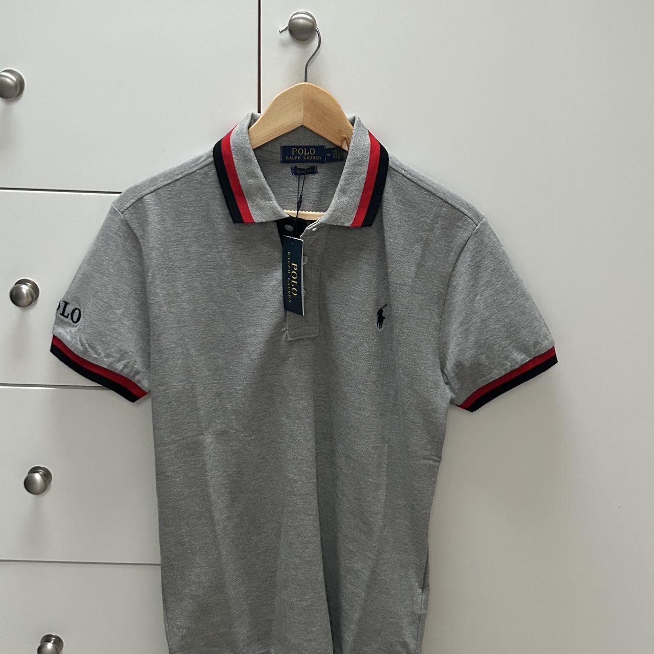 Polo Ralph Lauren Men's Grey Polo-shirts | Depop