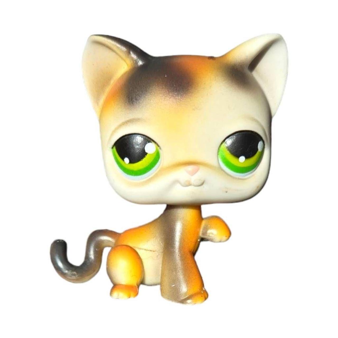 Littlest Pet Shop LPS Calico Short Hair Cat 27. Depop