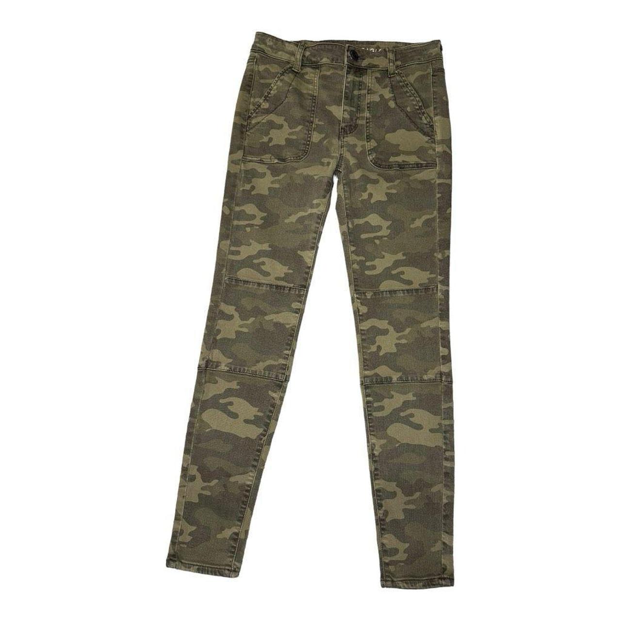 Camo jeggings american eagle hotsell