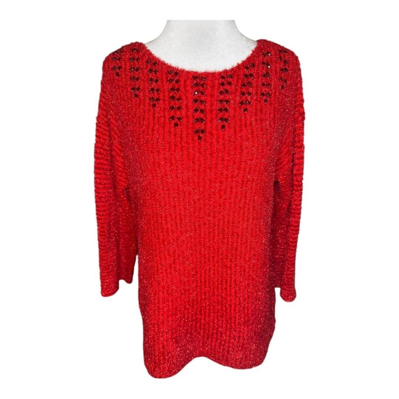 Ruby Rd. Women's Sweater - Red - S – Ruby Rd Red … - image 2