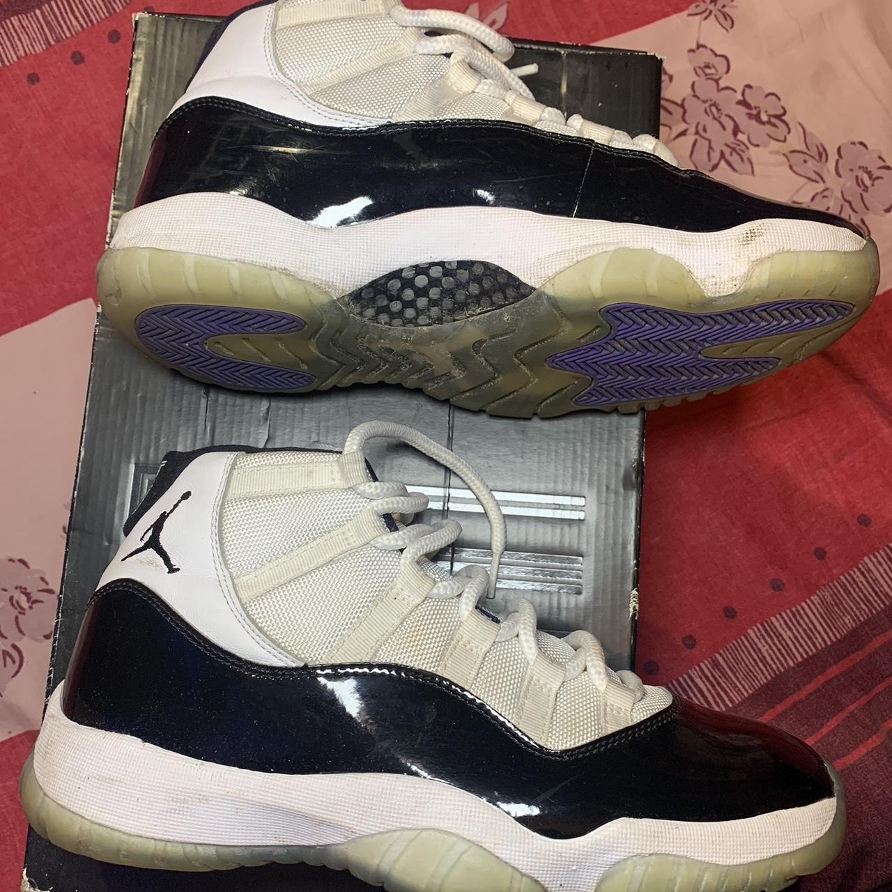 Jordan 11 Concord Black White Size 7.5 UK | Depop