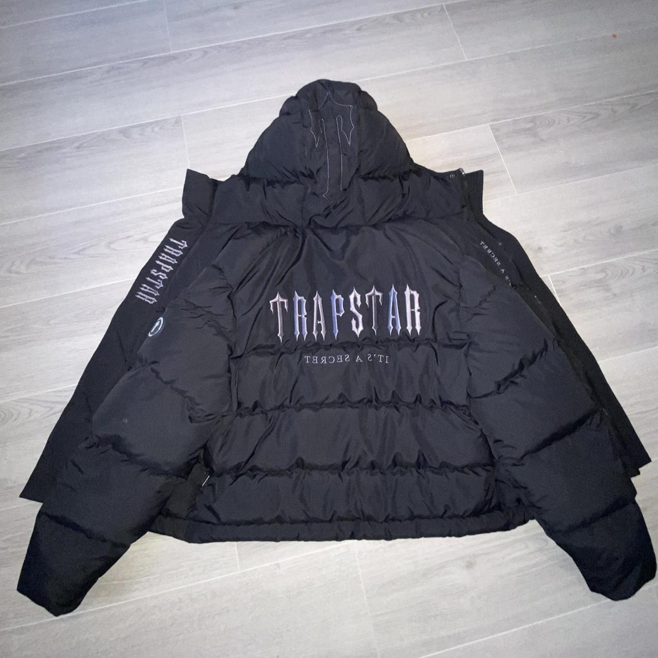 Trapstar Men's Black Coat Depop