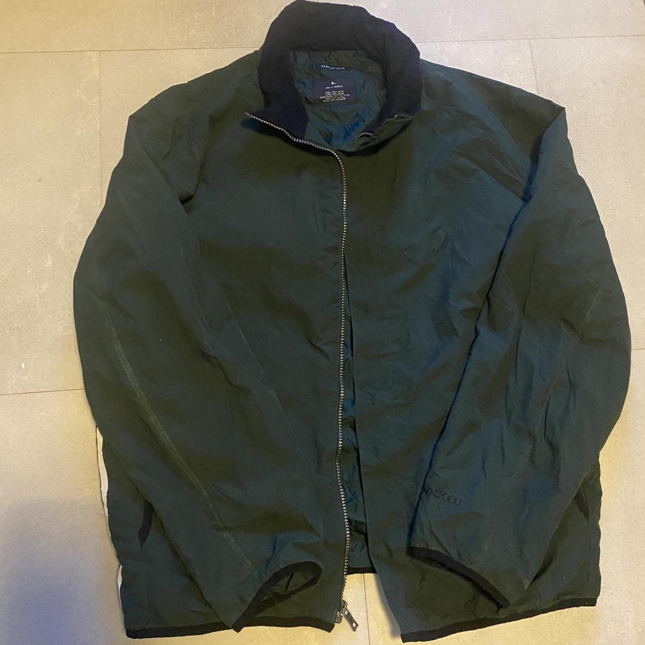 Nautica Men's Green Jacket | Depop