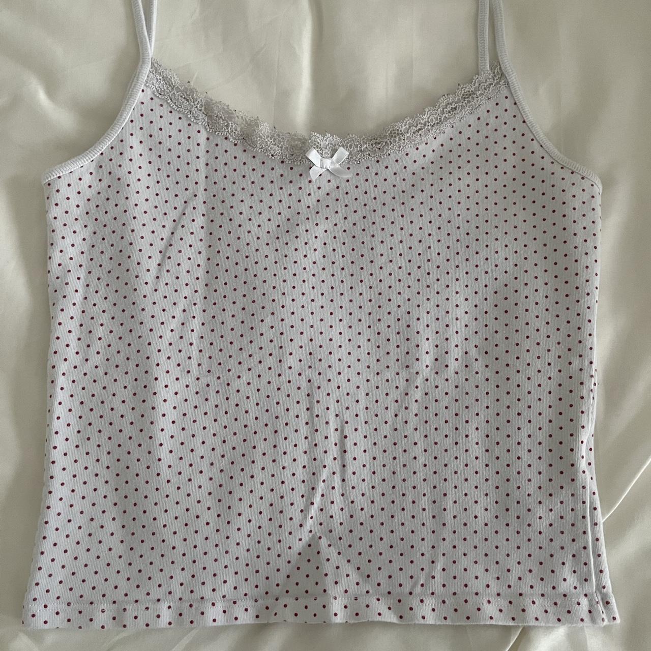 brandy melville tank, never worn, one size, open to