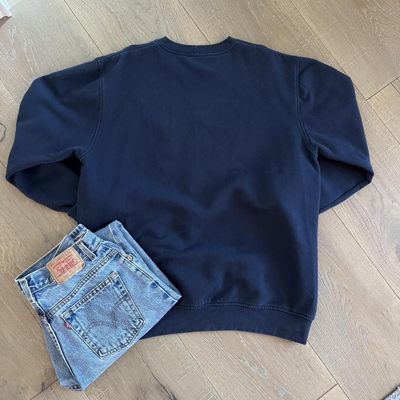 mens navy blue nike sweatshirt