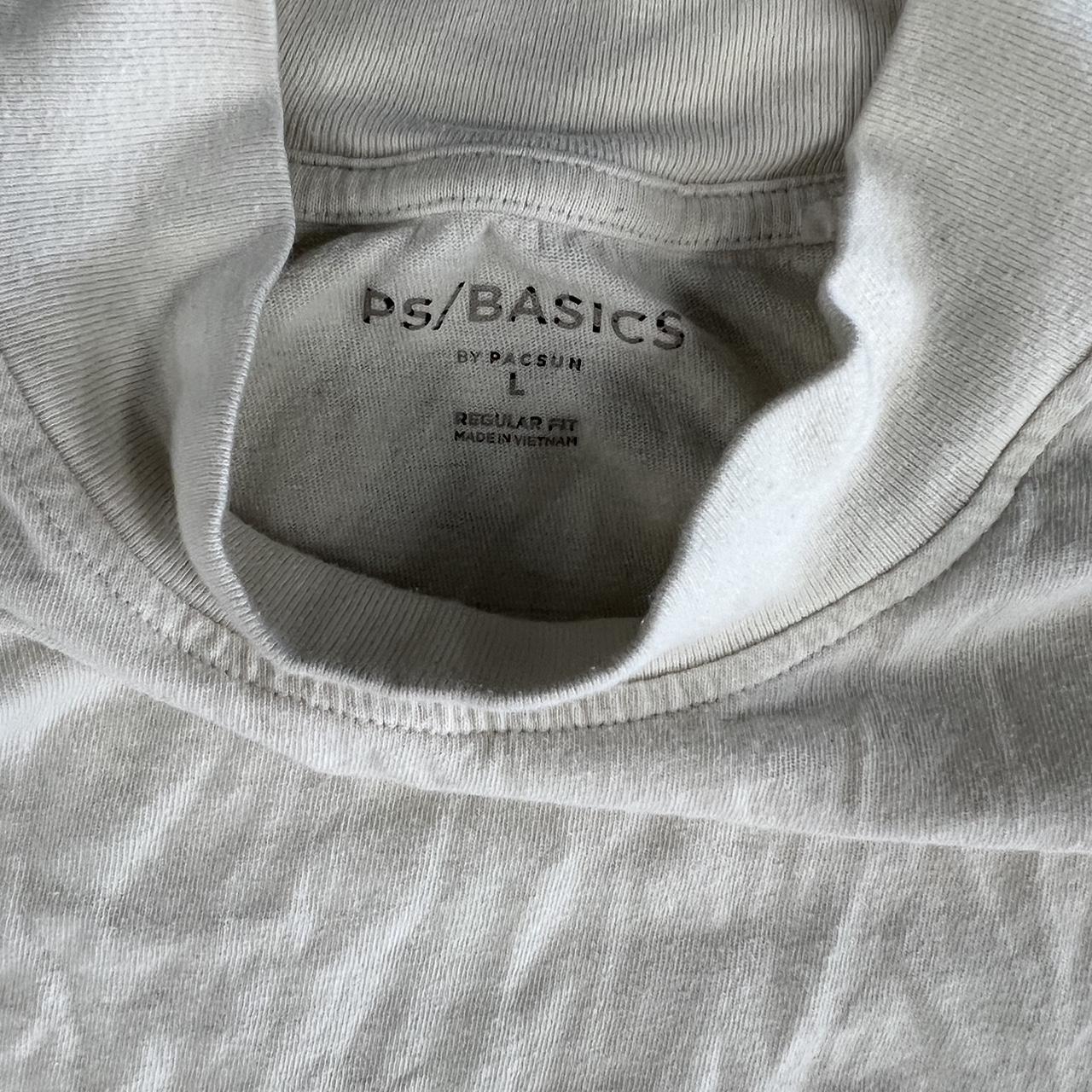 Pacsun Basics Cream Longsleeve - Size L dm for... - Depop