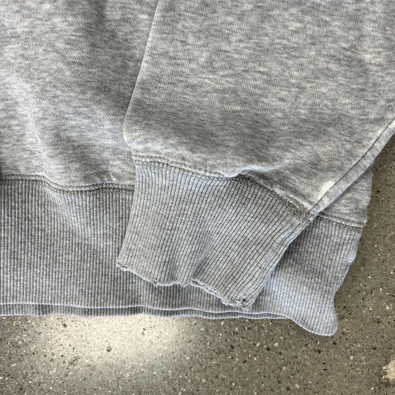 Grey Nike Swoosh Hoodie - Size S dm for specific... - Depop