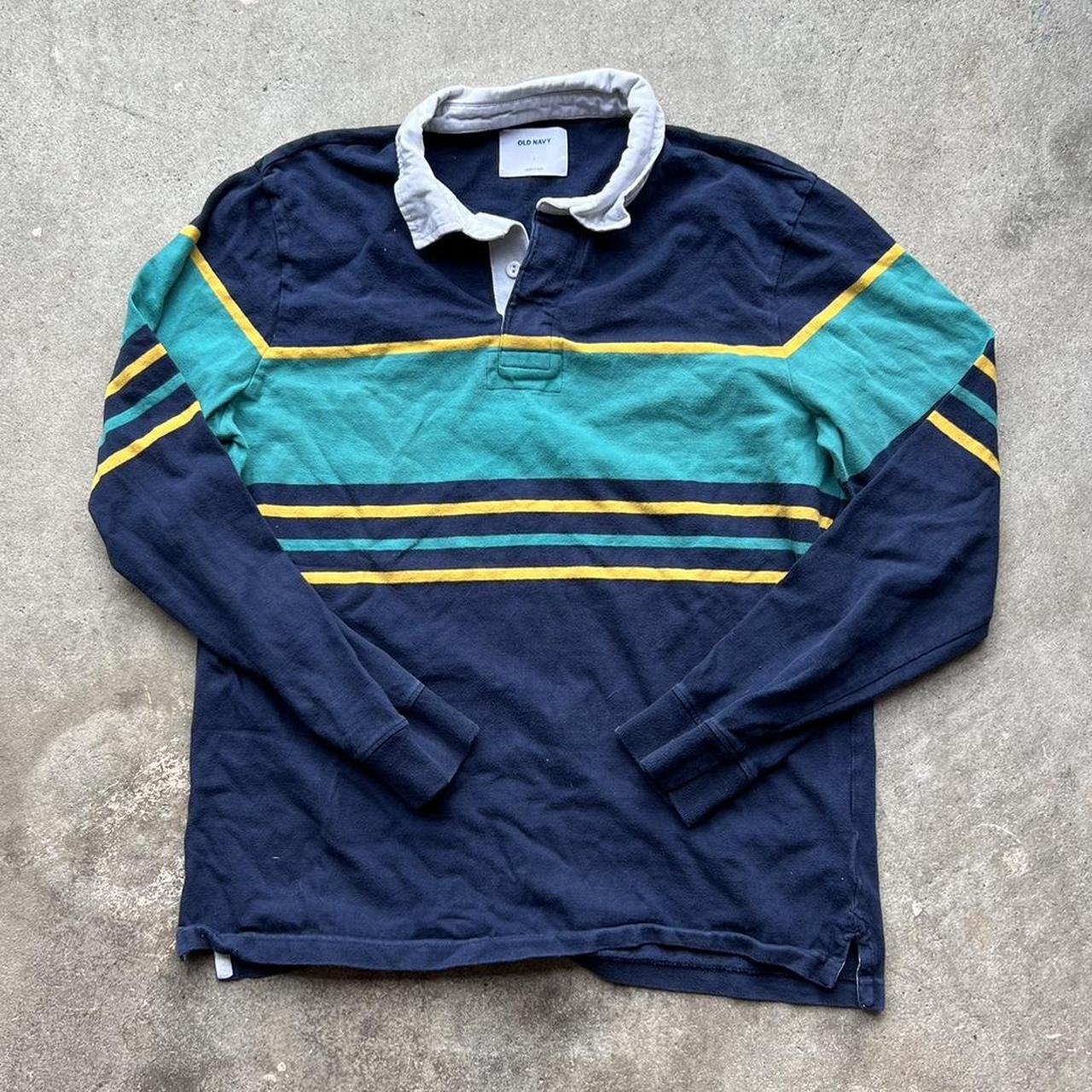 Old Navy Rugby Longsleeve - L #rugby #polo... - Depop