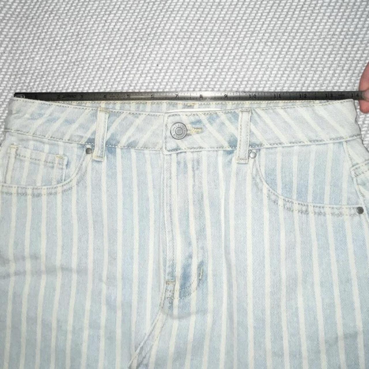 PacSun Women's Blue and White Skirt (4)