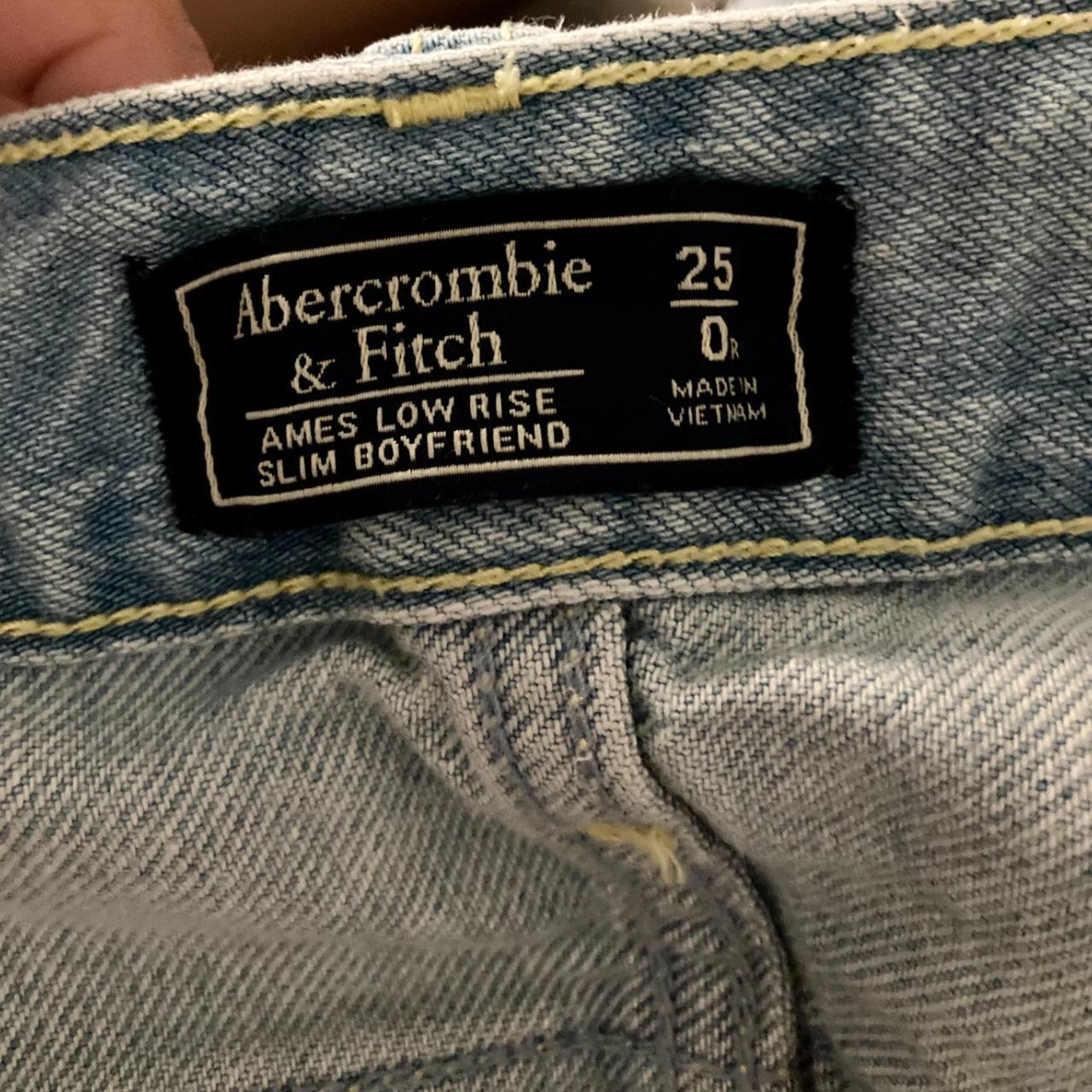 Abercrombie & Fitch Low Rise Slim Boyfriend Jeans.... - Depop