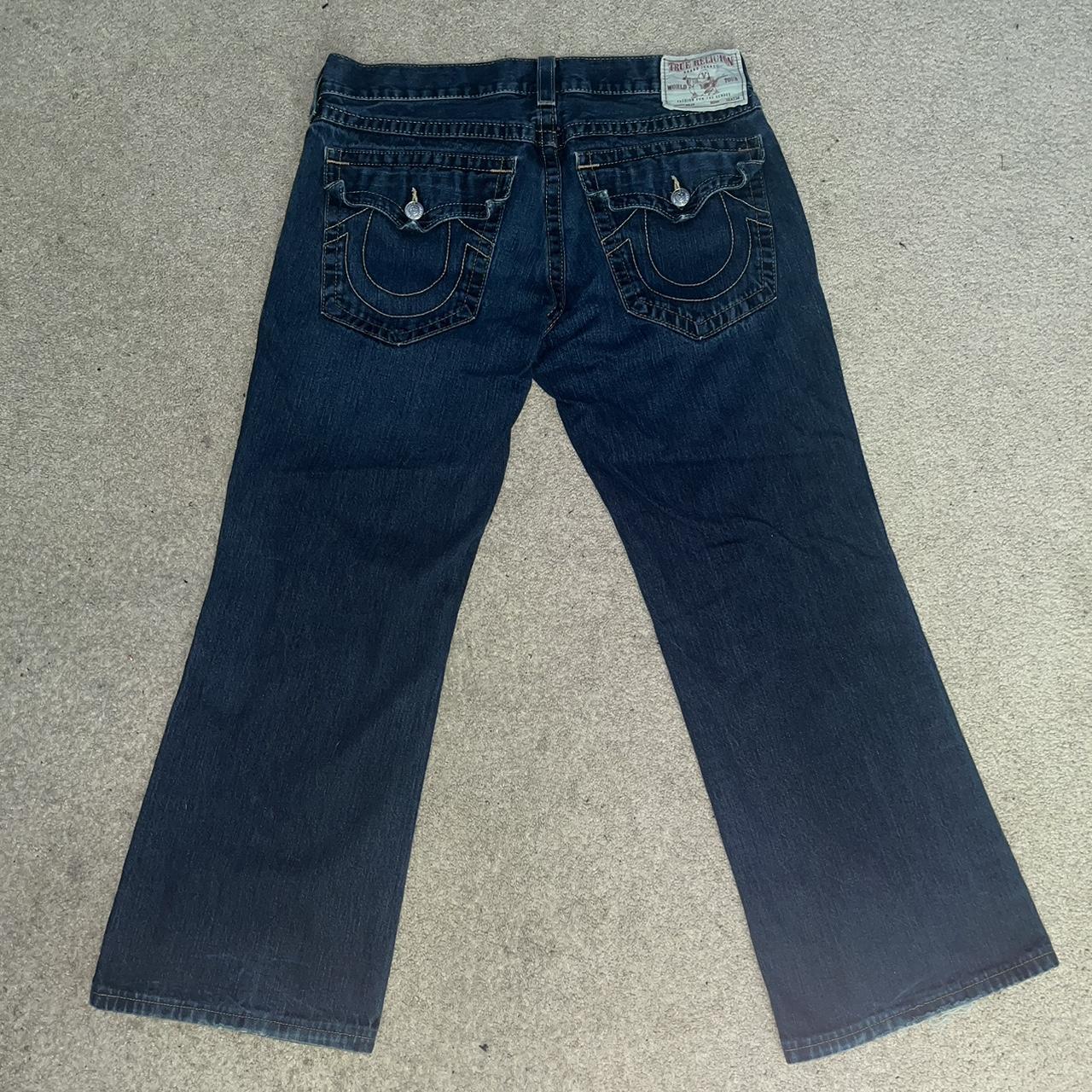 Vintage true religon baggy 2000’s jeans #grunge... - Depop