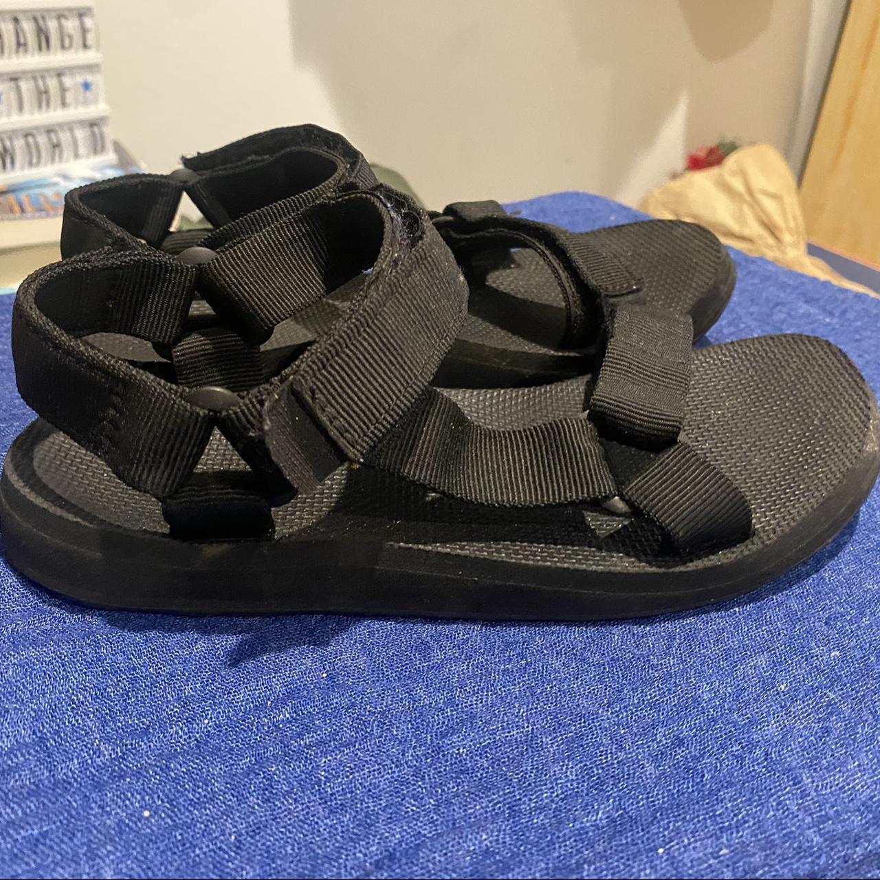 Black classic Tevas. Great shoe but a little big for... - Depop