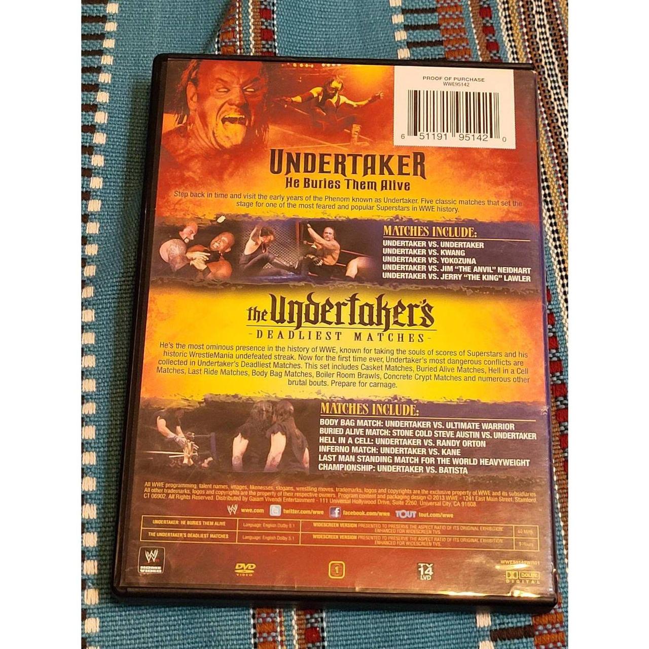  WWE: The Undertaker - Dead or Alive Double Feature