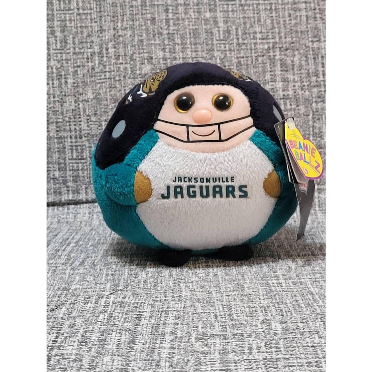 Ty Beanie Ballz Jacksonville Jaguar - NFL Football - Depop
