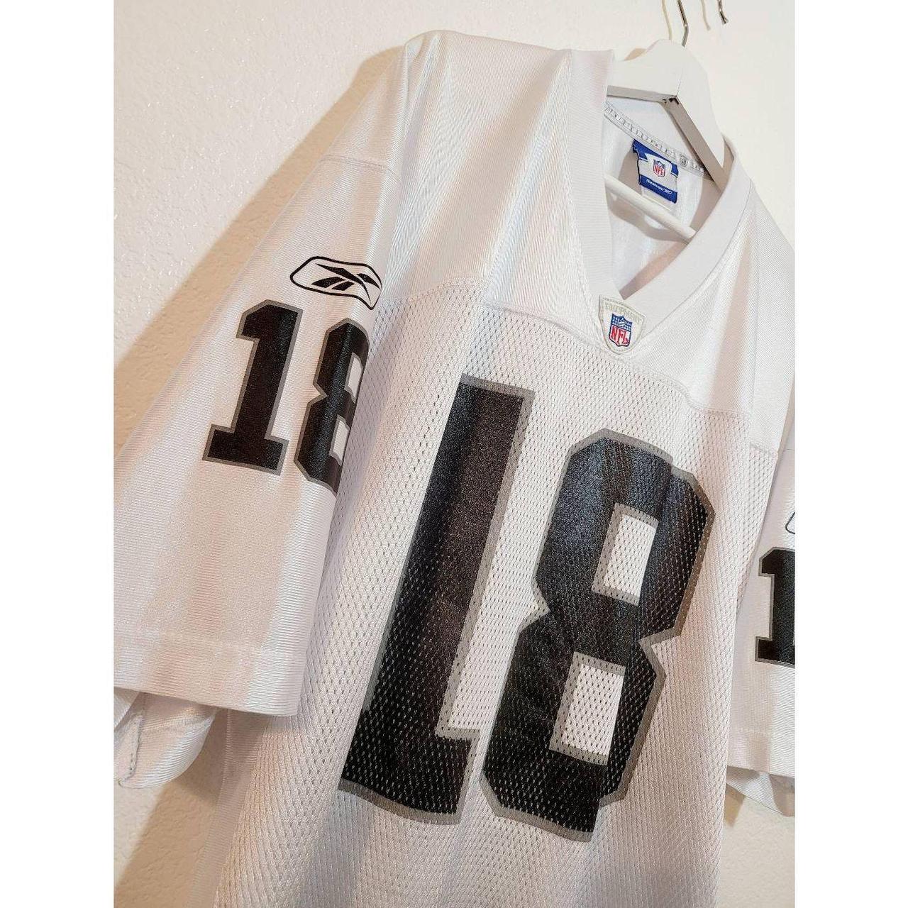 Randy Moss black jersey size medium. From Oakland - Depop