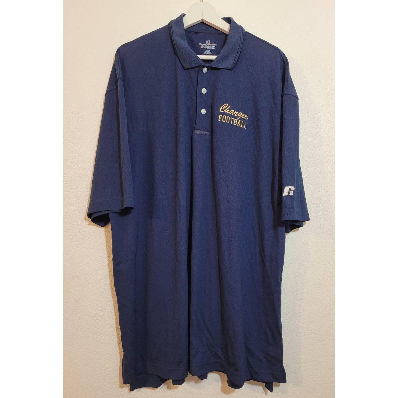 Chargers Football Polo Medium Like New depop rare - Depop