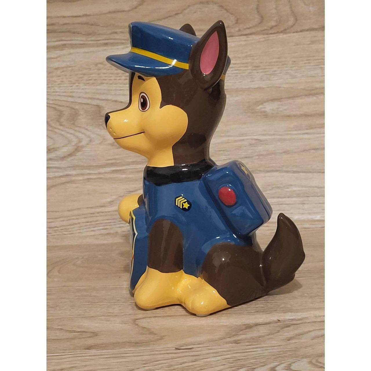 Nickelodeon Paw Patrol CHASE Ceramic Coin Bank Piggy...