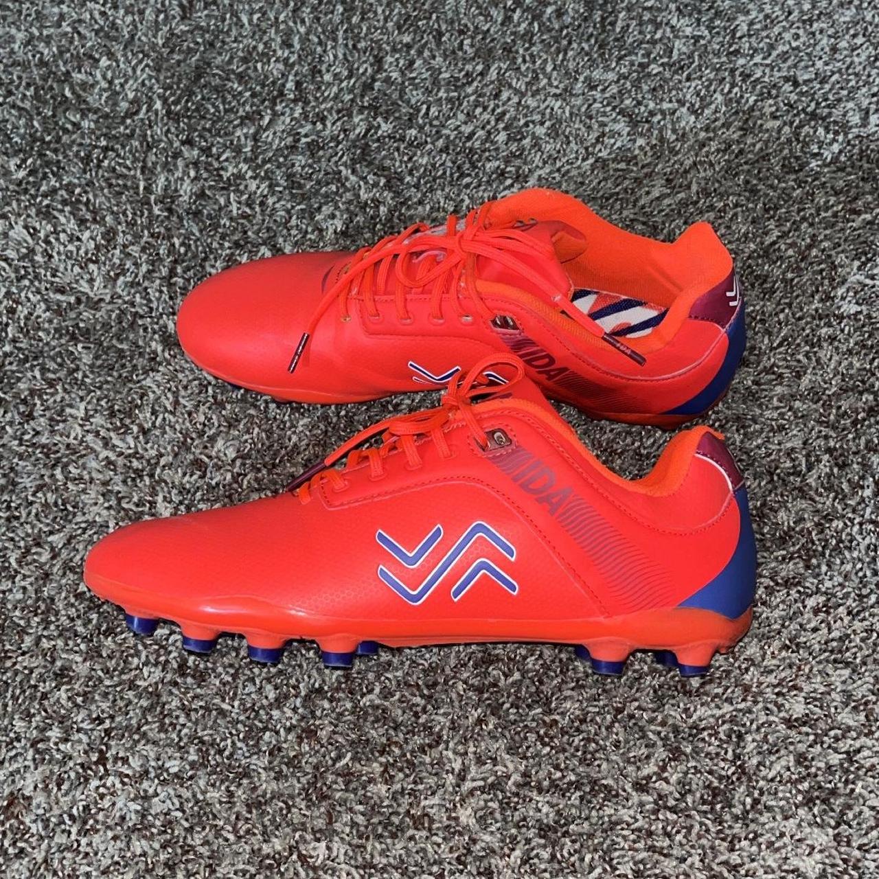 Red womens soccer cleats on sale