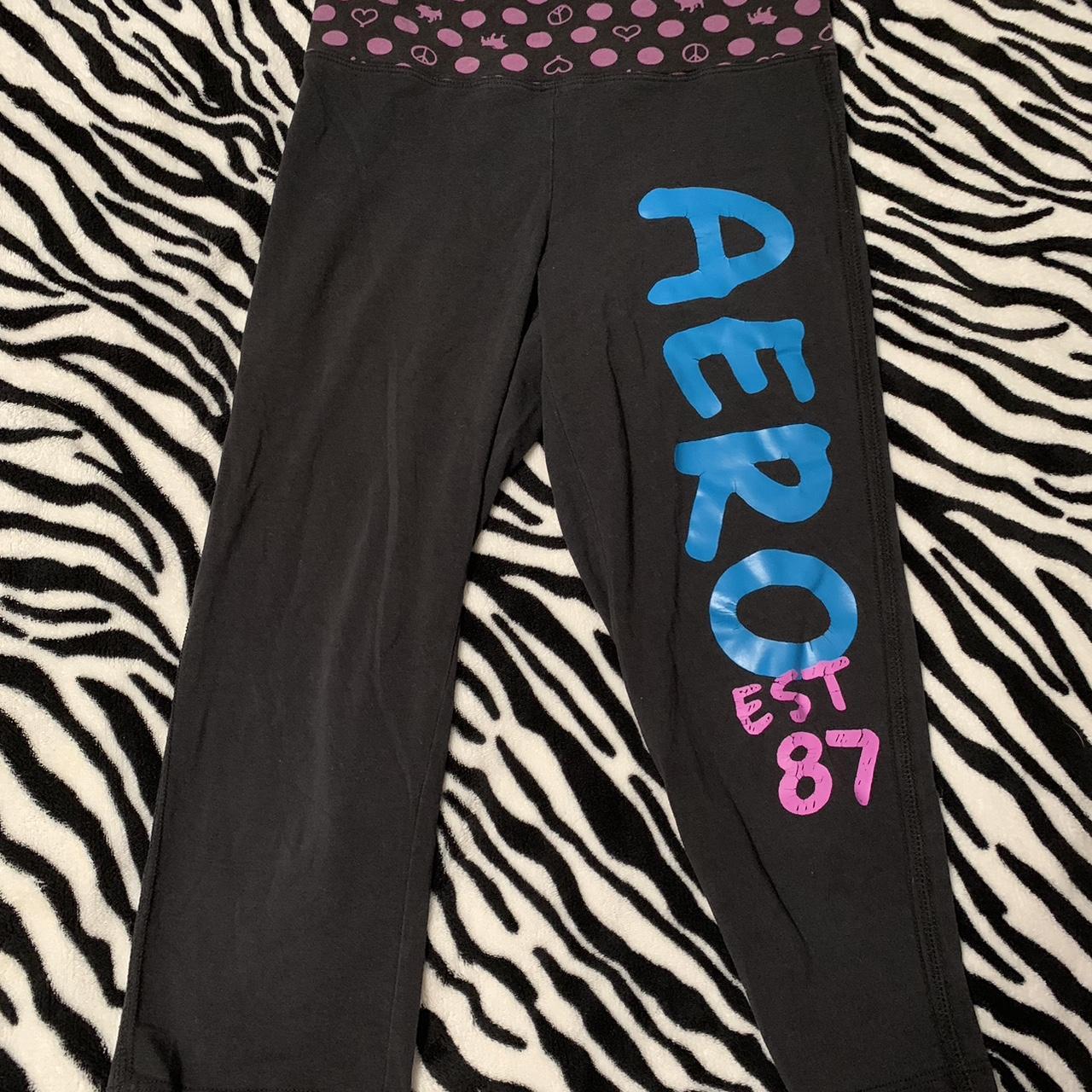 Aéropostale Y2K leggings Size Small Depop