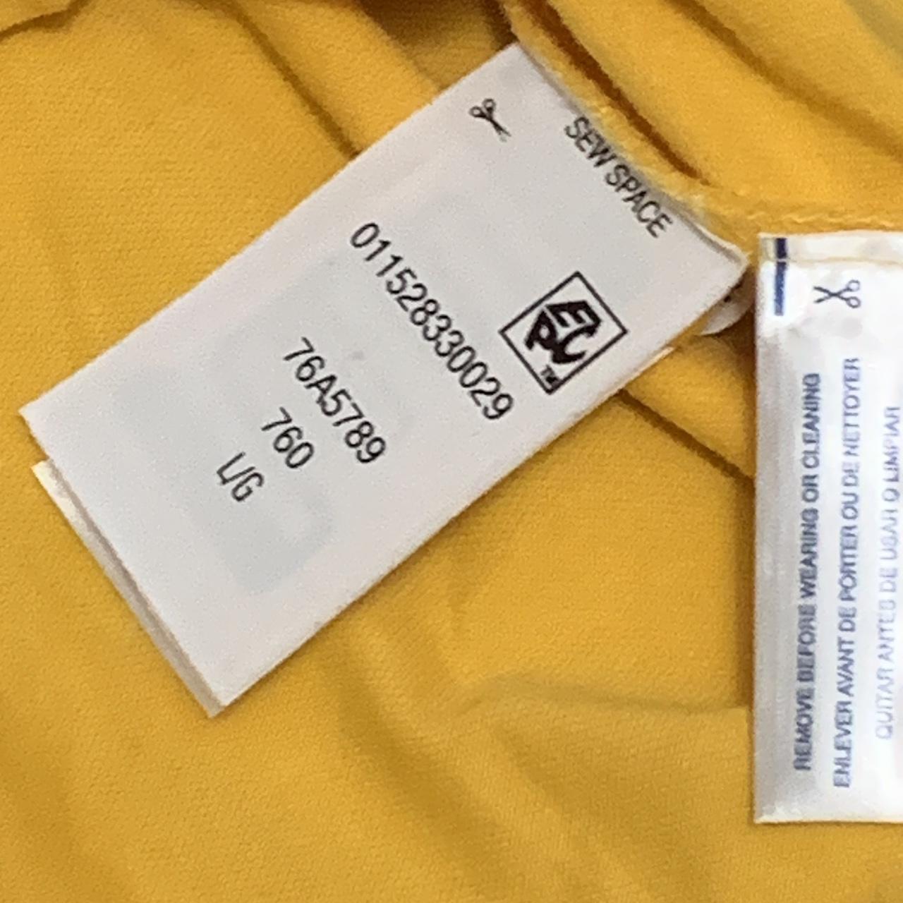 Tommy Hilfiger Y2K Yellow Shirt Size Large... - Depop