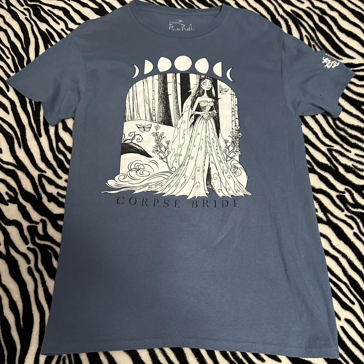 Corpse Bride Y2K Style Shirt Size Medium Shipping... - Depop
