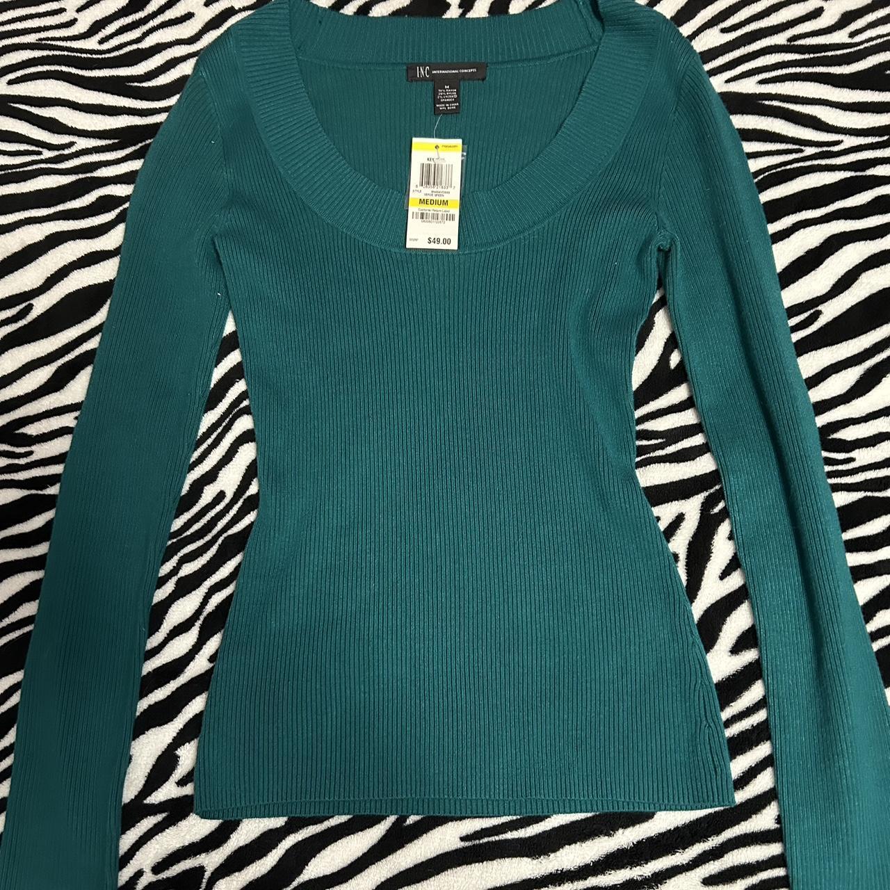 INC International Concepts Sweater Y2K Style NWT... - Depop