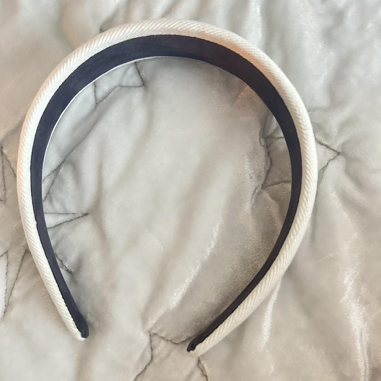 brandy Melville white chunky headband rare... Depop