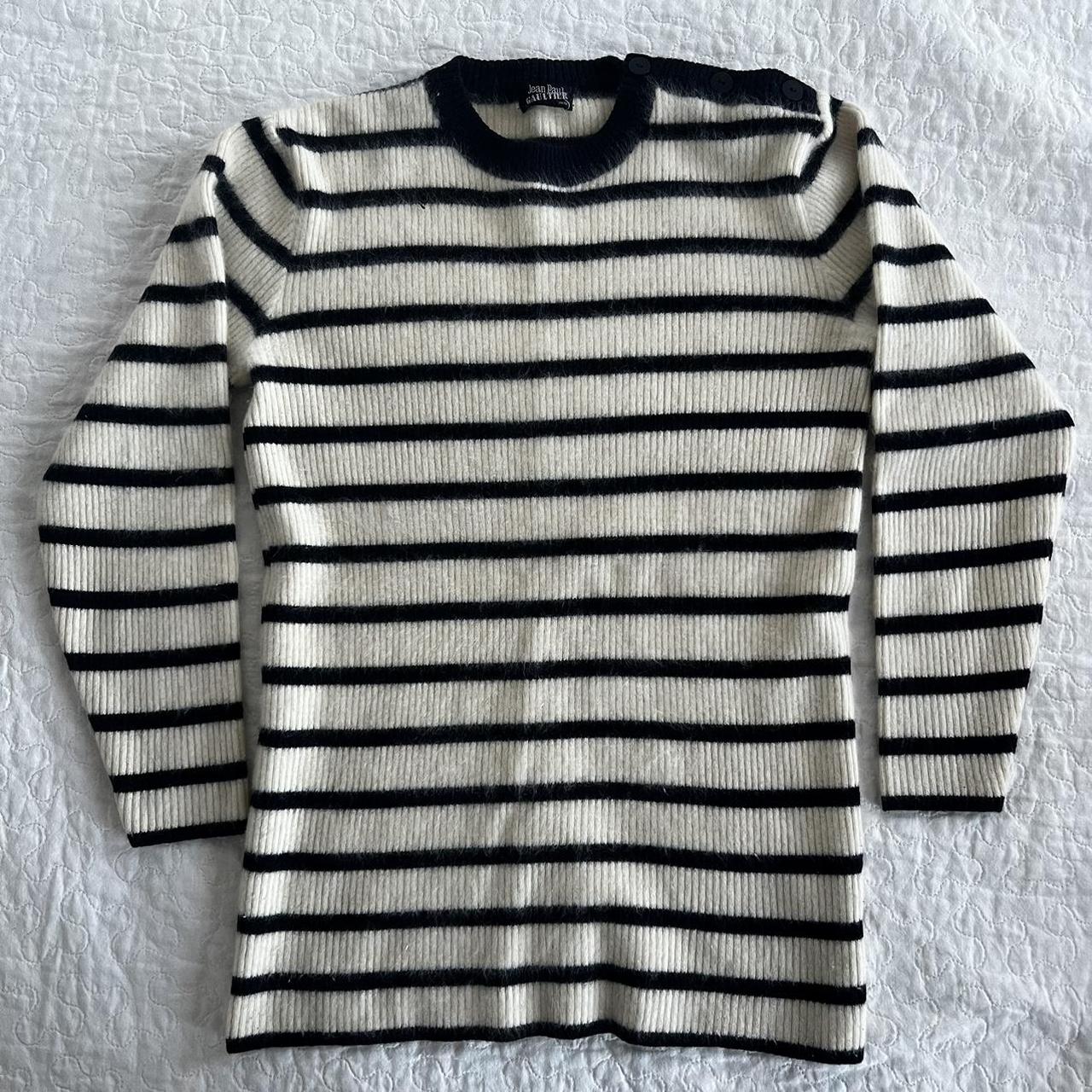 Jean paul clearance gaultier striped sweater