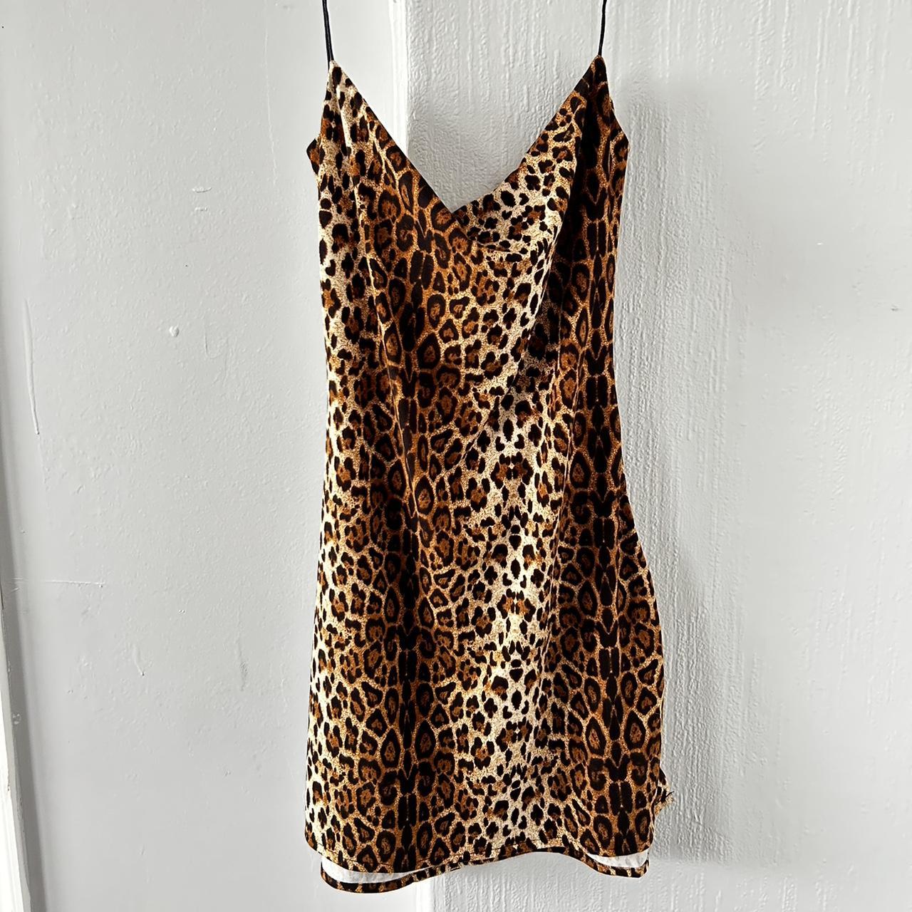 Cheetah print dress zaful best sale