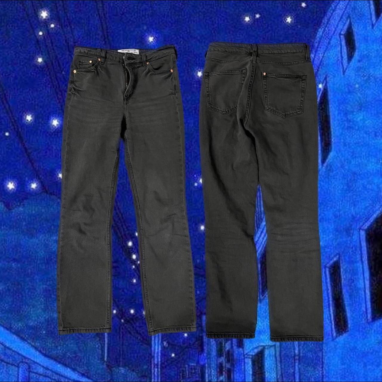 H&M Women's Grey Jeans Depop