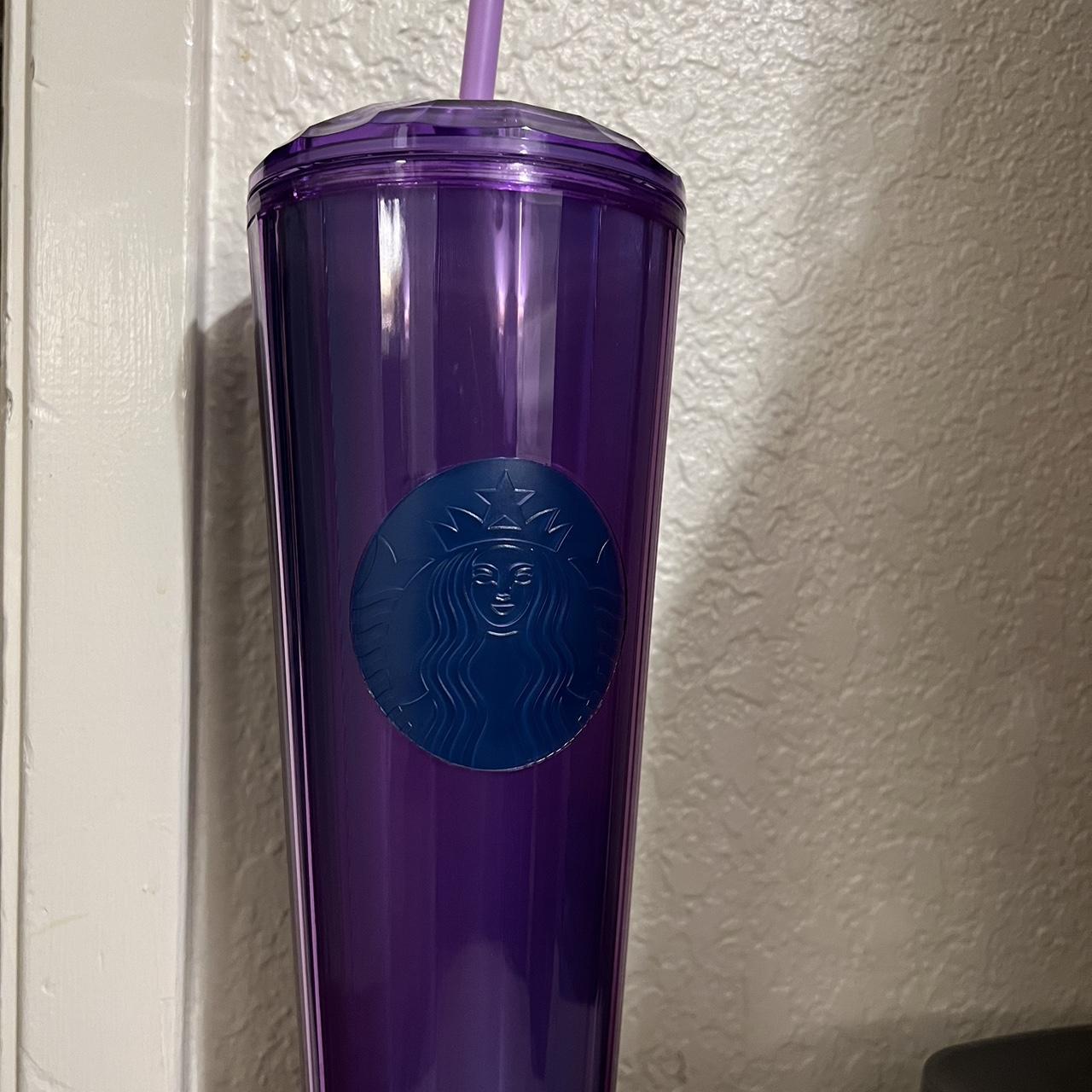 Starbucks Venti Purple Kaleidoscope Cold Cup - Depop