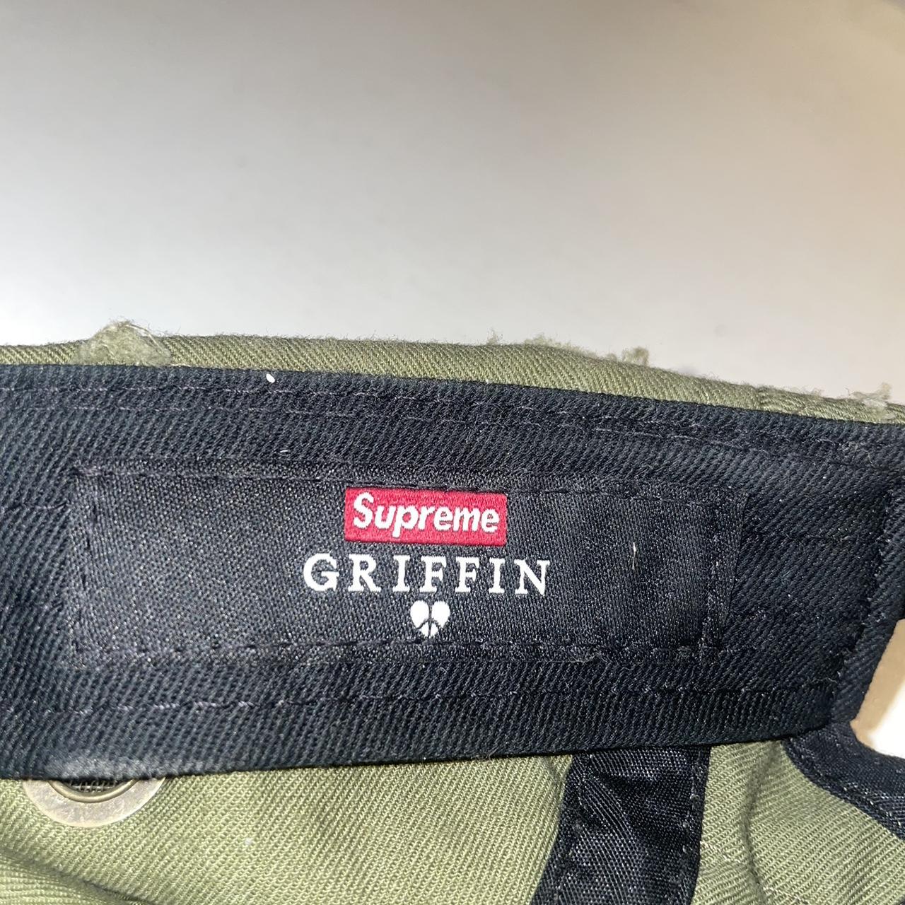 Supreme griffin camp cap Olive green khaki    Wore... - Depop