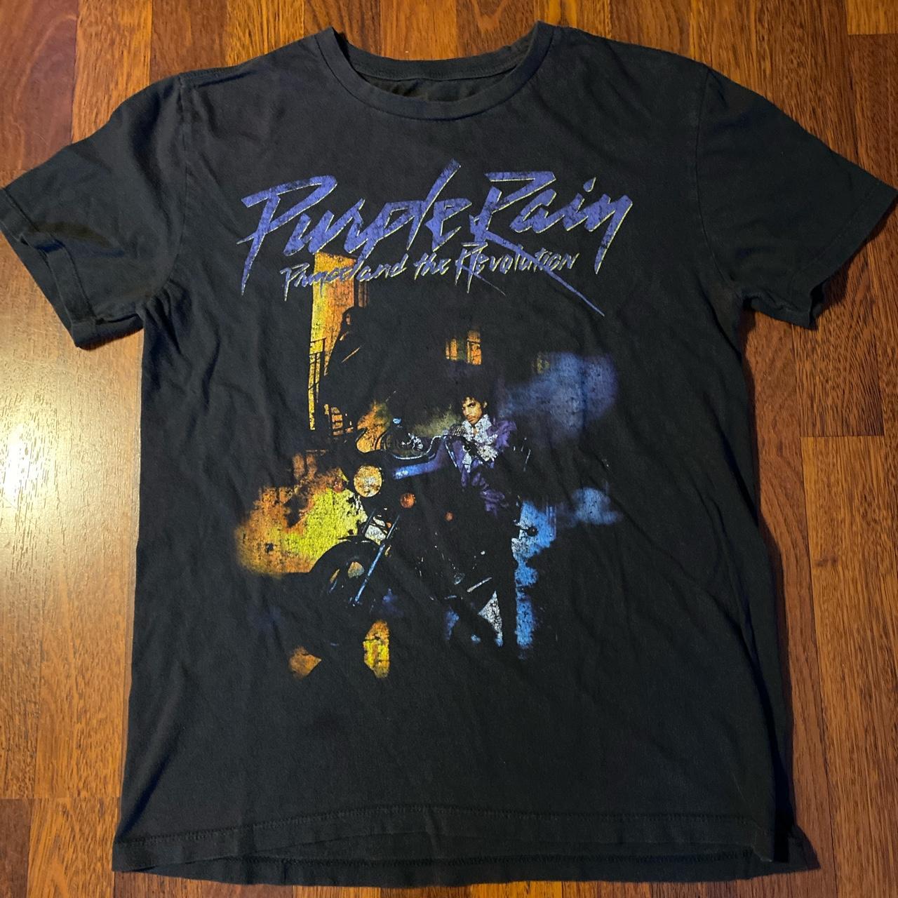 Prince Men's Black and Purple T-shirt