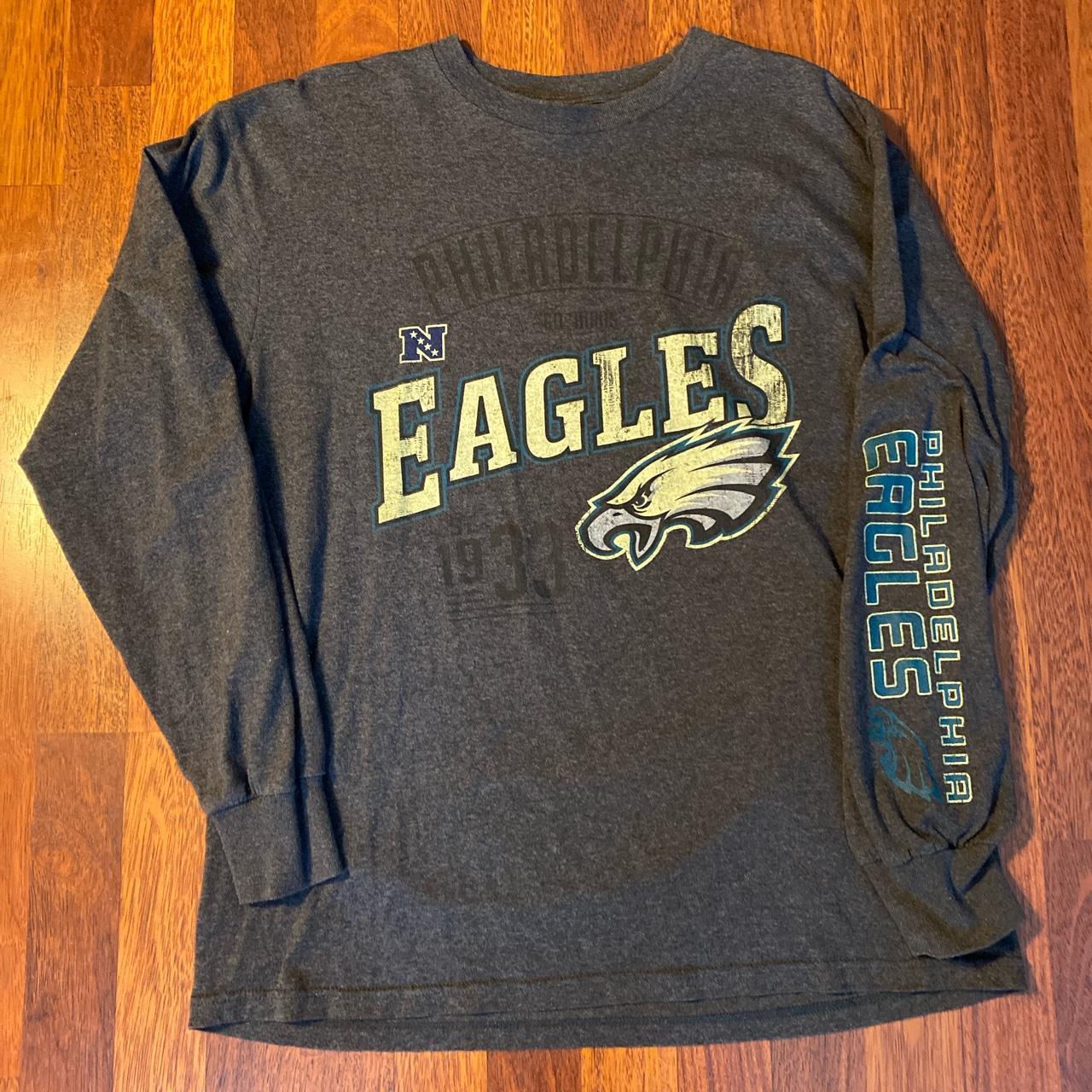 NEW MENS NFL TEAM APPAREL PHILADELPHIA EAGLES GRAPHIC TEE T-SHIRT SIZE XL