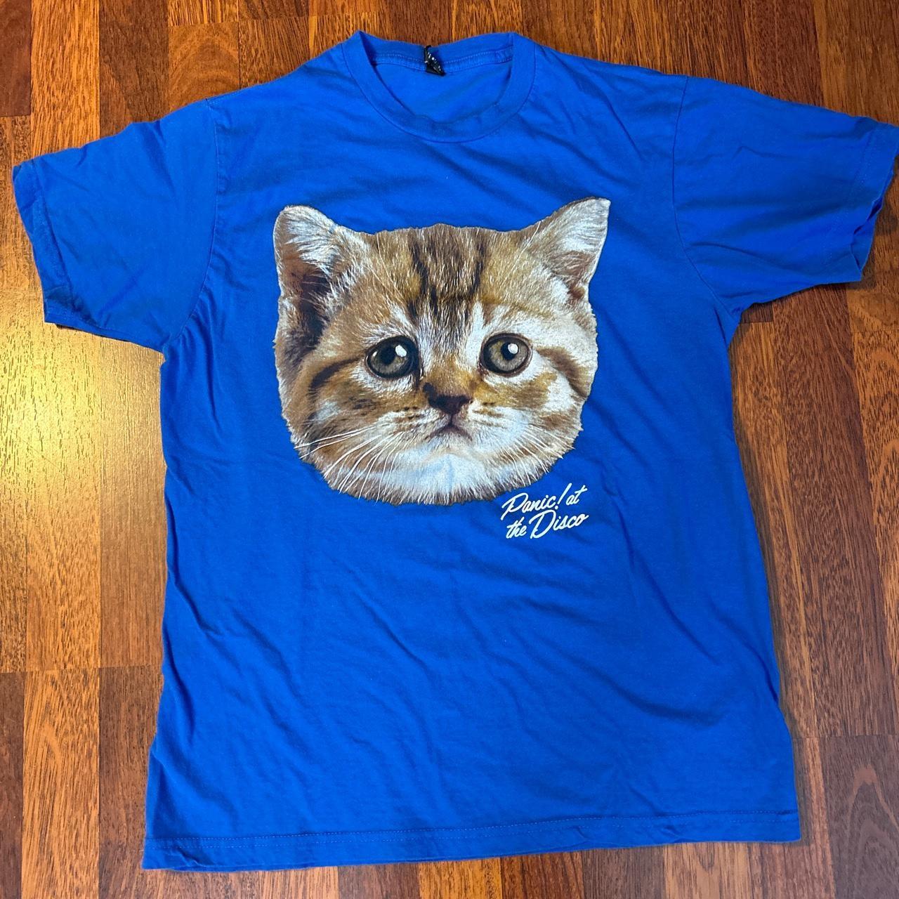 Panic at the 2025 disco cat shirt