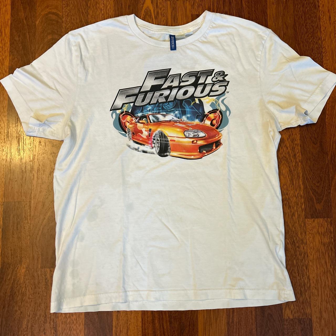 Fast & Furious Racing Movie Graphic Tshirt Size... - Depop