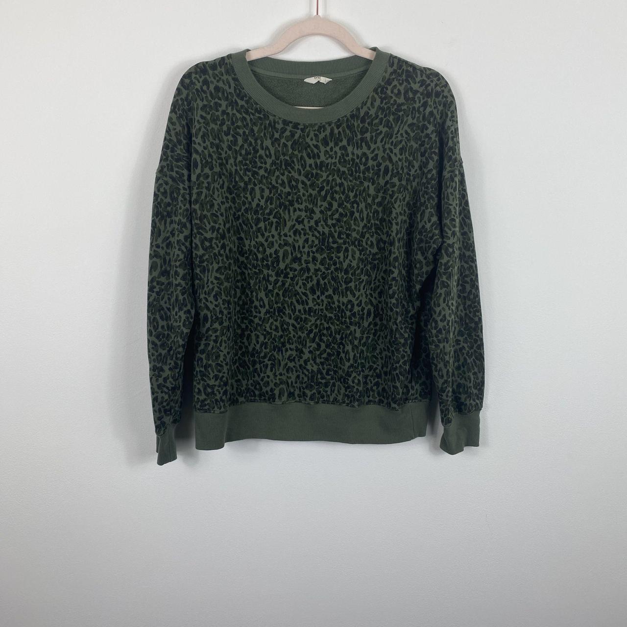 Hush leopard online sweatshirt