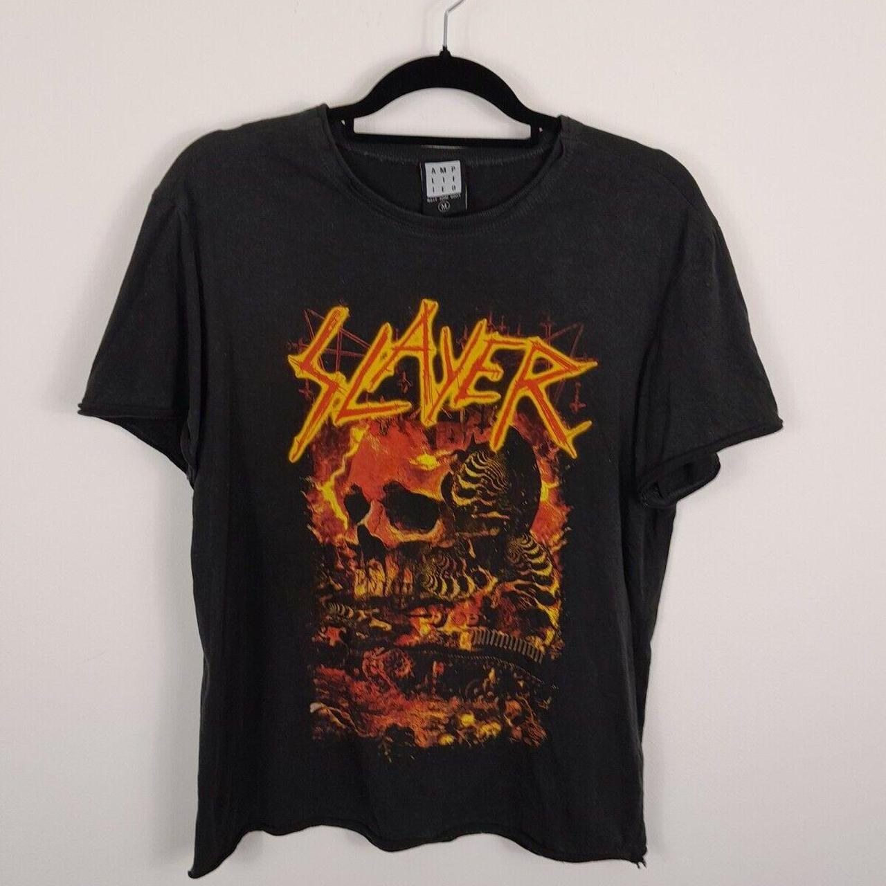 Slayer Heavy Metal Band Amplified T-shirt Size... - Depop