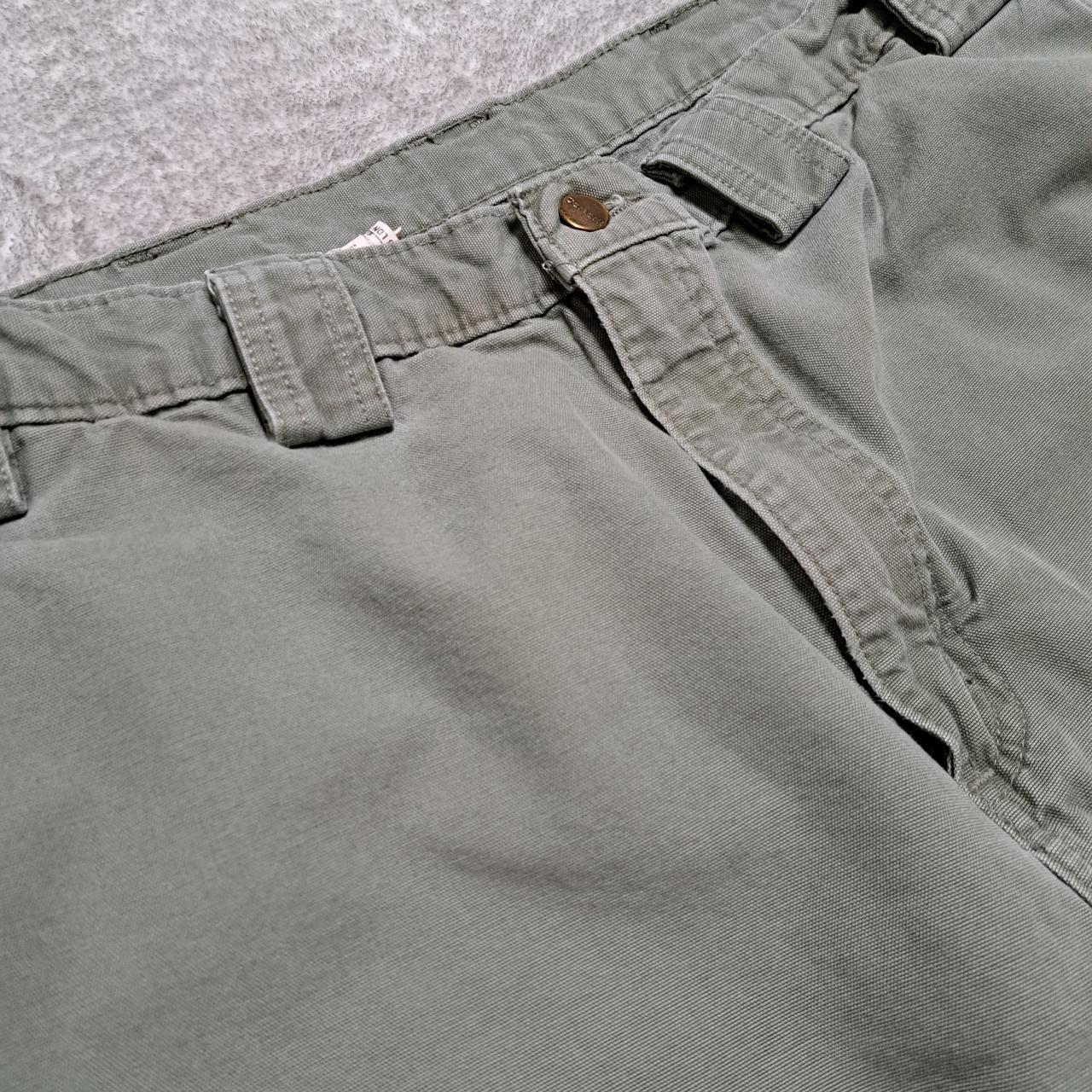 Carhartt Shorts Men's 46 Moss Work Short Utility... - Depop