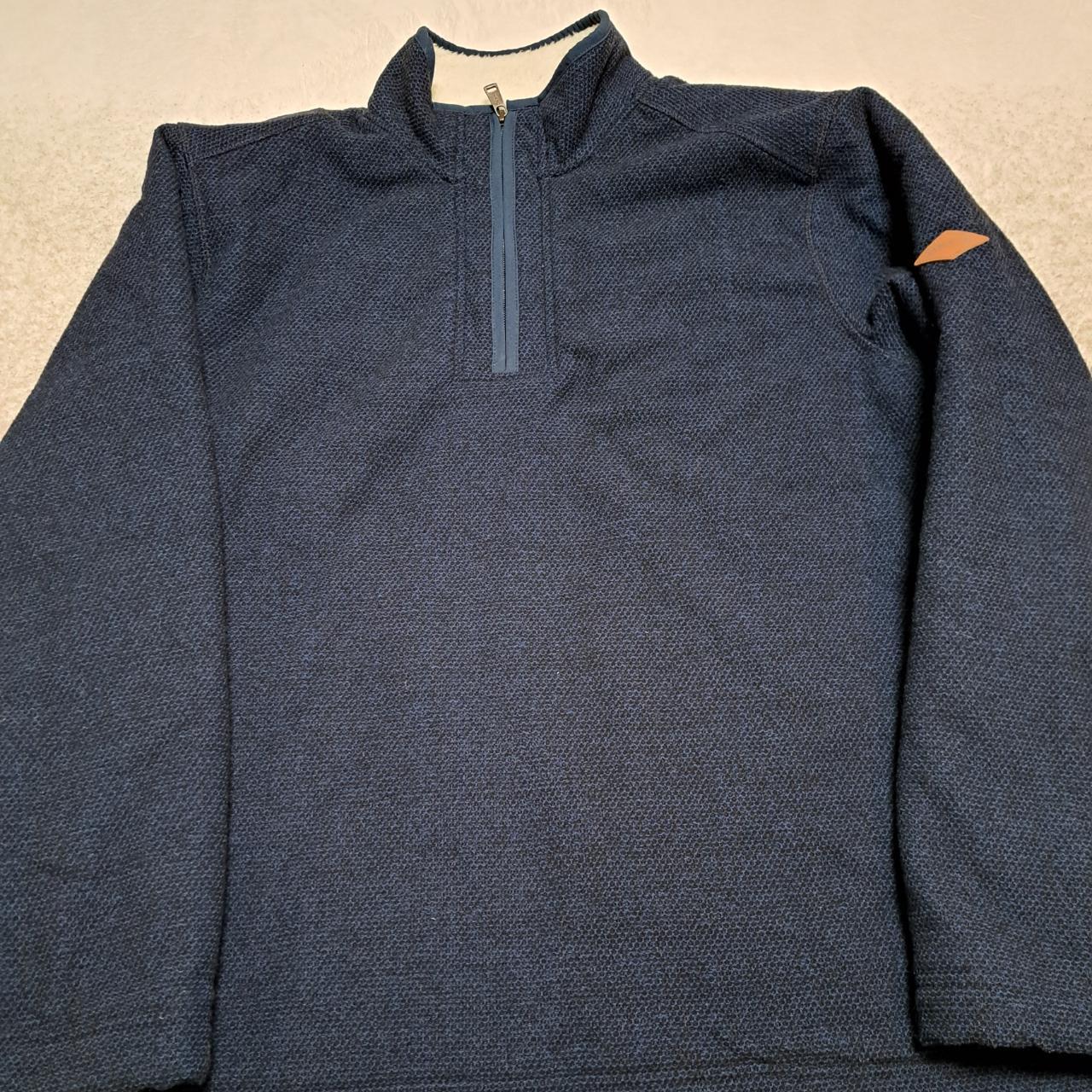 Orvis Men's Navy Jumper | Depop