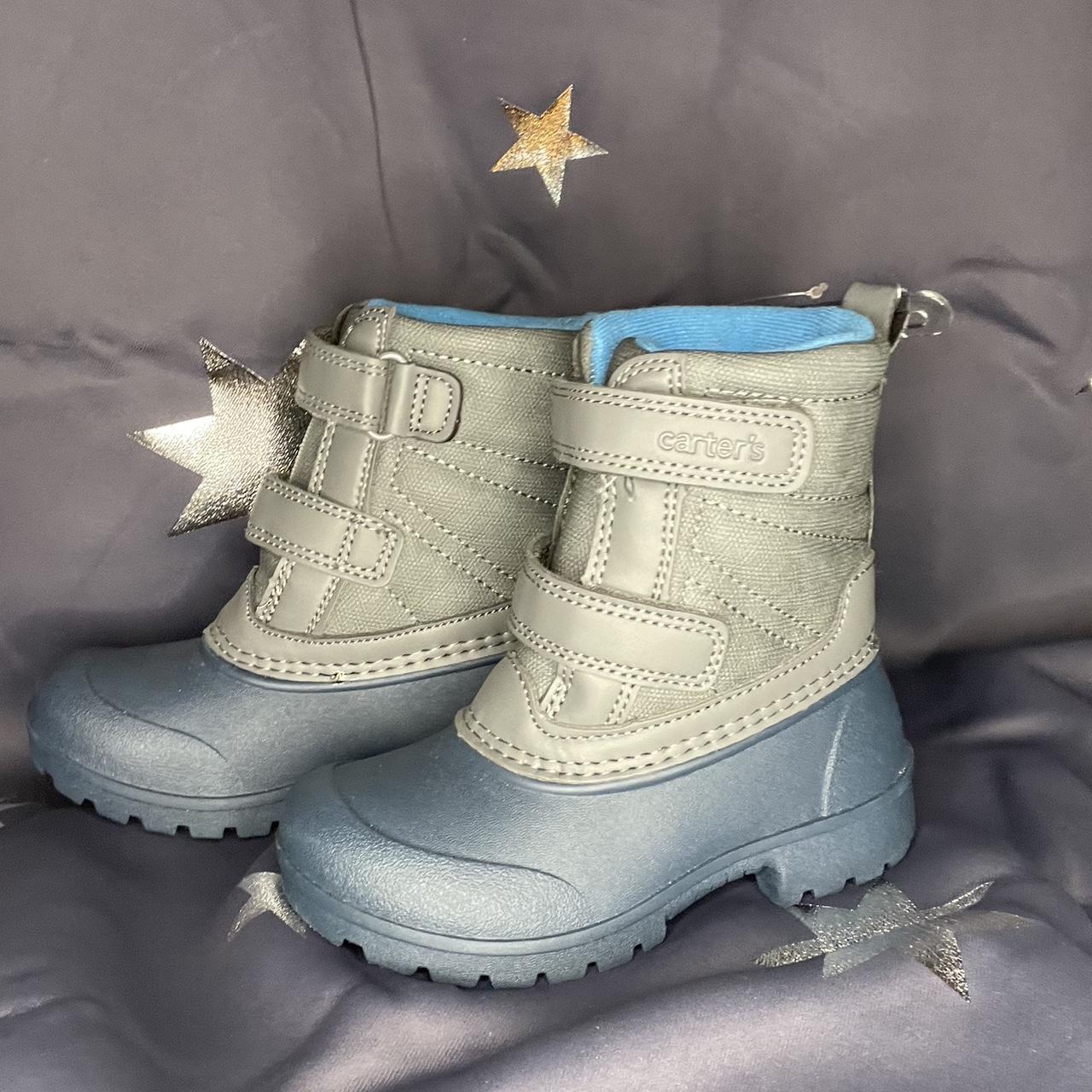 Toddler boy winter boots. Snow boots. Size 7 Depop